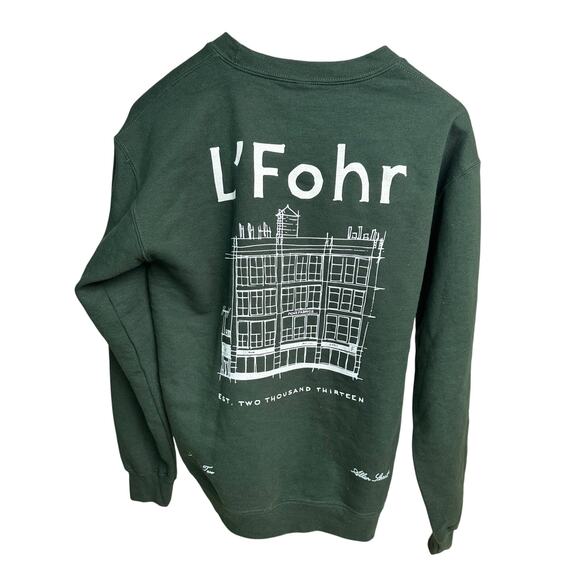 Rare Fohr Influencer Green Crewneck - Size S - New - Picture 2 of 8